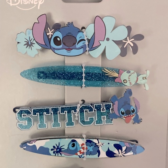 Disney Floral Stitch Hair Scrunchie - Picture 3 of 8